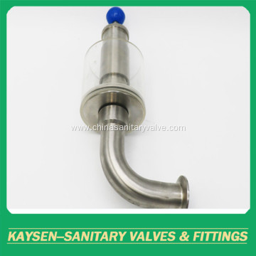 Sanitary exhaust safety valves stainless steel